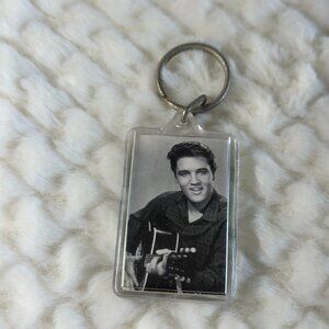 Elvis Presley with Guitar Acrylic Keychain Reed Productions